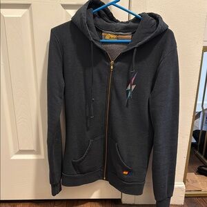 Aviator Nation Charcoal Hoodie